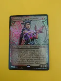 Anim Pakal, Thousandth Moon. LC1 Rare 033 human soldier FOIL MTG Card. - Image 1