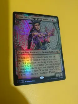 Anim Pakal, Thousandth Moon. LC1 Rare 033 human soldier FOIL MTG Card. - Image 3
