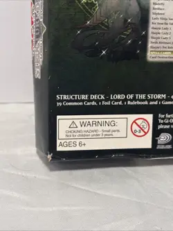 Yu-Gi-Oh Trading Card Deck Structure Deck "Lord of the Storm" Complete - Image 5