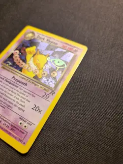 Dark Hypno Holo 9/82 Team Rocket 2000 WOTC Vintage Pokemon Card LP - Image 5