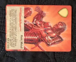 Vintage Spellfire 4th Edition Card M/NM 421/500 Heat Metal Dungeons and Dragons - Image 3