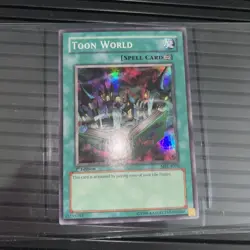 Toon World MRL-E076 Super Rare 1st Edition LP Yugioh Card - Image 1