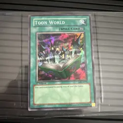 Toon World MRL-E076 Super Rare 1st Edition LP Yugioh Card - Image 2