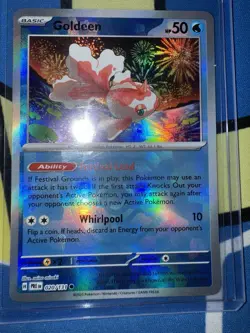 Goldeen - 020/131 Masterball - Prismatic Evolutions Card - Pokemon TCG - NM - Image 1