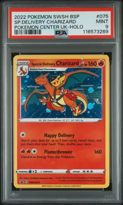 Special Delivery Charizard SWSH075 SWSH: Sword & Shield Promo Cards Holo - Image 1