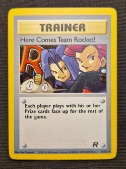 Here Comes Team Rocket! Holo 15/82 Team Rocket 2000 WOTC Vintage Pokemon Card NM - Image 1
