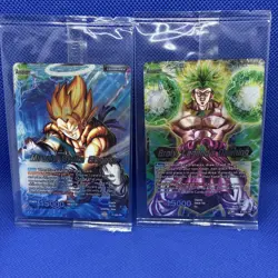 Dragon Ball Super Promo Card Set of 2 Broly & Gogeta P-068 & P-069 New Sealed - Image 1