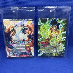 Dragon Ball Super Promo Card Set of 2 Broly & Gogeta P-068 & P-069 New Sealed - Image 2