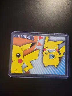 Pokemon Topps Pikachu Puzzle Piece P04 Of 6 Card Non Holo - Image 5
