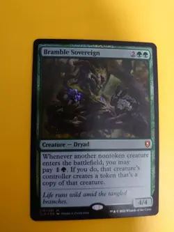 Bramble Sovereign FOIL Mythic CLB Dryad MTG Card. - Image 2