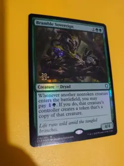 Bramble Sovereign FOIL Mythic CLB Dryad MTG Card. - Image 3