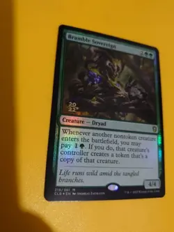 Bramble Sovereign FOIL Mythic CLB Dryad MTG Card. - Image 5