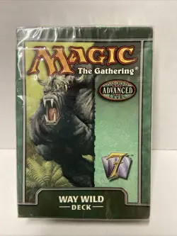 Magic the Gathering: 7th Edition Way Wild Deck SEALED MTG ADVANCED LEVEL - Image 1