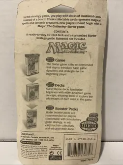 Magic The Gathering Starter Level: DEADLY INSTINCT Deck Sealed - Image 2