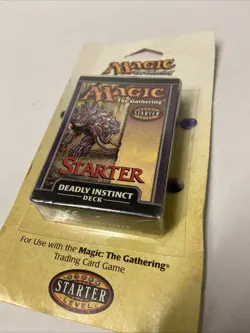 Magic The Gathering Starter Level: DEADLY INSTINCT Deck Sealed - Image 3