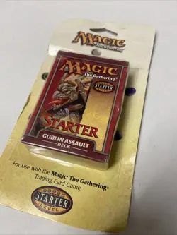 Magic the Gathering: STARTER GOBLIN ASSAULT DECK- Factory Sealed- English MOC - Image 1