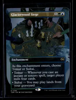 Glacierwood Siege - 386 - Foil - TDM - NM - MTG Magic the Gathering - Image 1