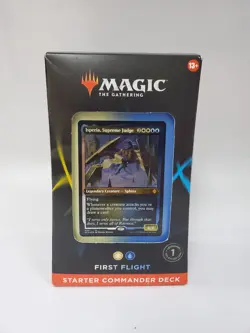 Magic: The Gathering Starter Commander Deck - First Flight (White-Blue) | - Image 1