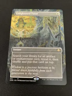 Enlightened Tutor (Borderless) Dominaria Remastered Regular - Image 1
