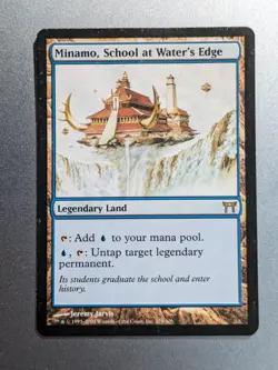 Champions of Kamigawa * Minamo, School at Water's Edge * Mtg Magic - Image 1