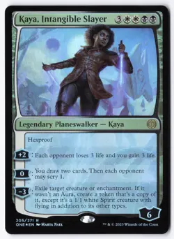 Kaya, Intangible Slayer R Phyrexia: All Will Be One 205 NM - Image 1