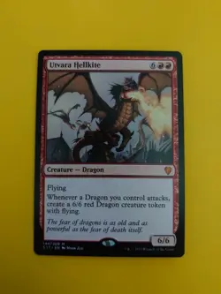 Utvara Hellkite. C17 Mythic Dragon MTG Card. - Image 1