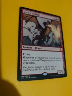 Utvara Hellkite. C17 Mythic Dragon MTG Card. - Image 4