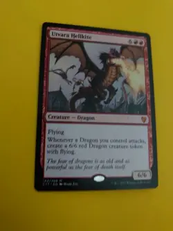 Utvara Hellkite. C17 Mythic Dragon MTG Card. - Image 5