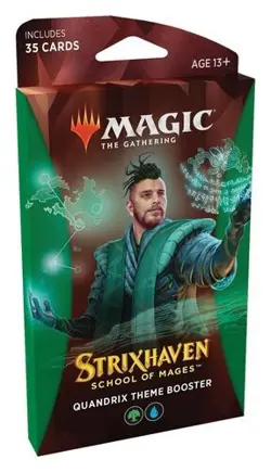 MTG Strixhaven: School of Mages - Theme Booster Pack [Quandrix] - Image 1