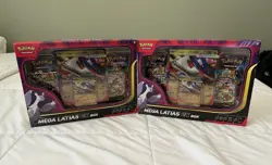Lot of 2 - Pokemon Mega Latias Ex Box Mega evolution TCG new sealed - Image 1
