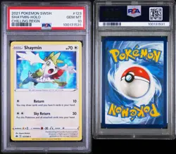 2021 Pokemon SWSH Shaymin-Holo Chilling Reign PSA 10 Gem Mint A-9 - Image 3