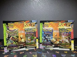 Pokemon Back to School Eraser Pack Eevee Set of 2 Evolving Skies Astral Radiance - Image 1