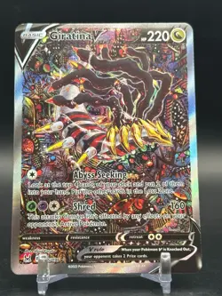 Giratina V Alt Art 186/196 Pokemon TCG Lost Origin SWSH English Near Mint - Image 1