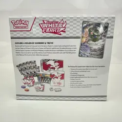 NEW/SEALED Pokemon TCG WHITE FLARE ETB Elite Trainer Box - Free Shipping - Image 2