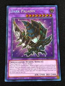 Yugioh Dark Paladin BLMM-EN008 1st Secret (NM) - Image 1