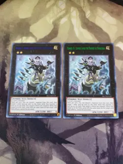 Yugioh - Number 45: Crumble Logos the Prophet of Demolition DLCS-EN119 NM 1st x2 - Image 1