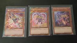6 Dark Magician Girl Set Platinum Secret Quarter Century Alt Art NM YuGiOh TCG - Image 3