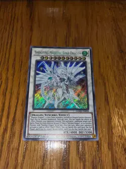 Yugioh Shooting Majestic Star Dragon DAMA-EN039 Secret Rare 1st Ed Near Mint - Image 1