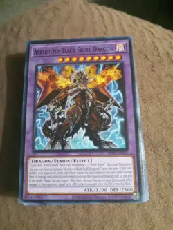 Archfiend Black Skull Dragon LDK2-ENJ42 Legendary Decks II Unlimited Edition - Image 1