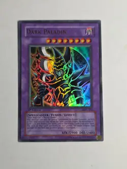 Yu-Gi-Oh! 1st Edition Dark Paladin Magician's Force MFC-105 Ultra Rare - Image 1