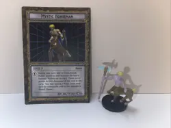 Vintage Yu-Gi-Oh DDM Dungeon Dice Monsters Mystic Horseman 1996 Card Figure - Image 2