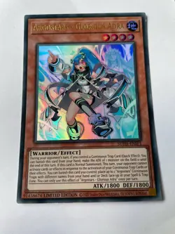 Yugioh Argostars Glorious Adra SUDA-ENSP1 Ultra Rare Limited Edition - Image 1