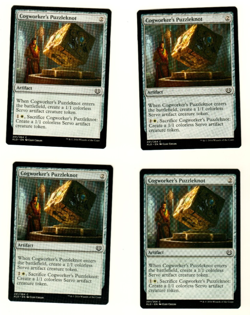 Set Of 4 Cogworker’s Puzzleknot 201/264 C Kaladesh Magic the Gathering MTG Card - Image 1
