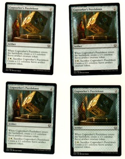 Set Of 4 Cogworker’s Puzzleknot 201/264 C Kaladesh Magic the Gathering MTG Card - Image 3