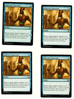 Set of 4 Select For Inspection 63/264 C Kaladesh Magic the Gathering MTG Card - Image 1