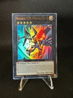 Yu-Gi-Oh! Number C39: Utopia Ray V 1st Edition Trading Card - Image 2
