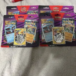 4x Pokemon 2 Pack Blister Pack - Team Rocket's Articuno, Zapdos & Tyranitar Card - Image 1