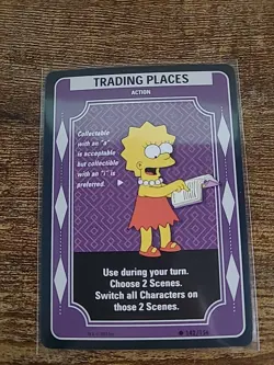 2003 The Simpsons: Trading Card Game Trading Places #142 1g9 - Image 1