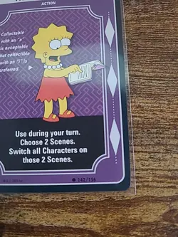 2003 The Simpsons: Trading Card Game Trading Places #142 1g9 - Image 2