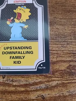 2003 The Simpsons: Trading Card Game Maggie Simpson #45A 5lz - Image 2